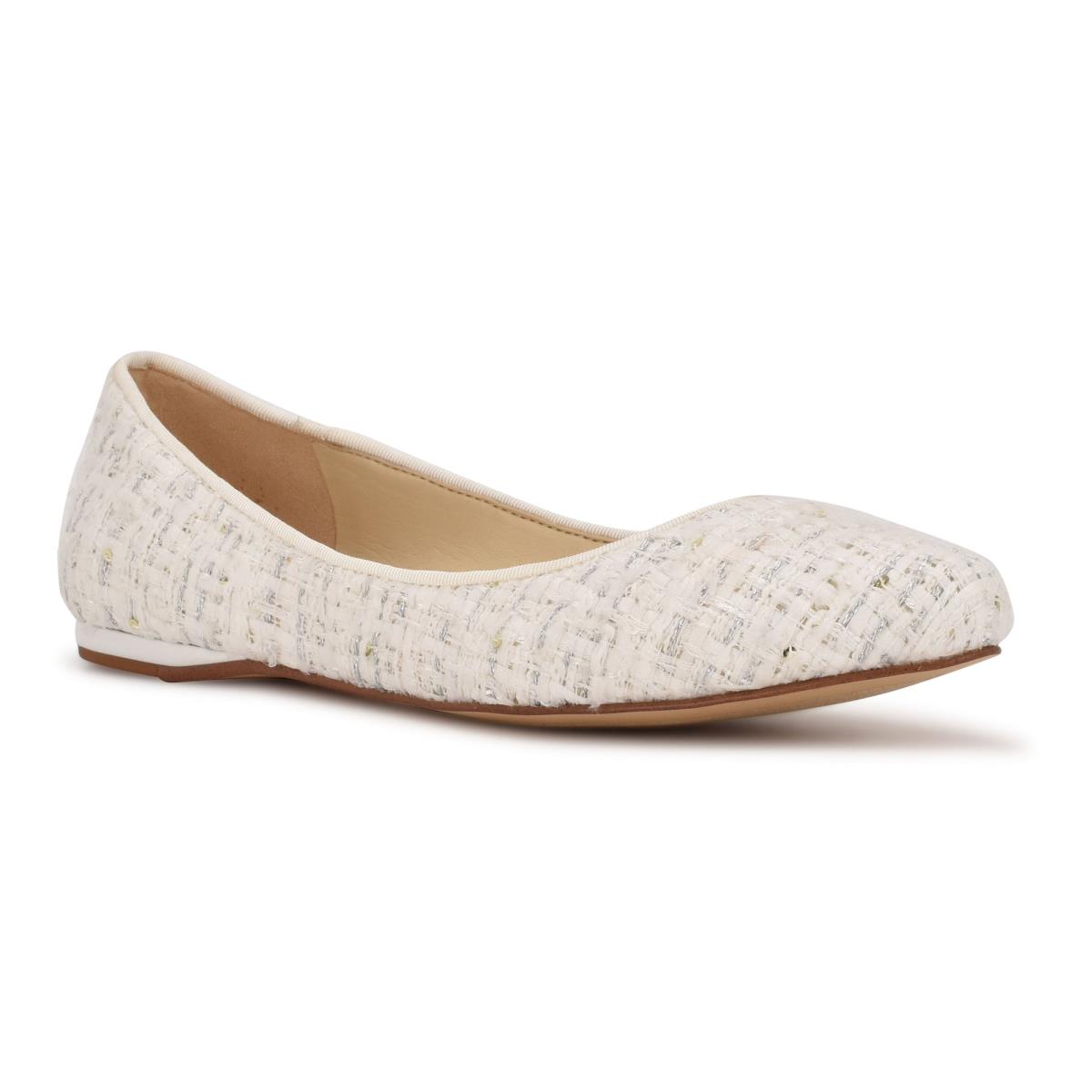 Nine West Speakup Almond Kappe Weiß | 6980EMCQD