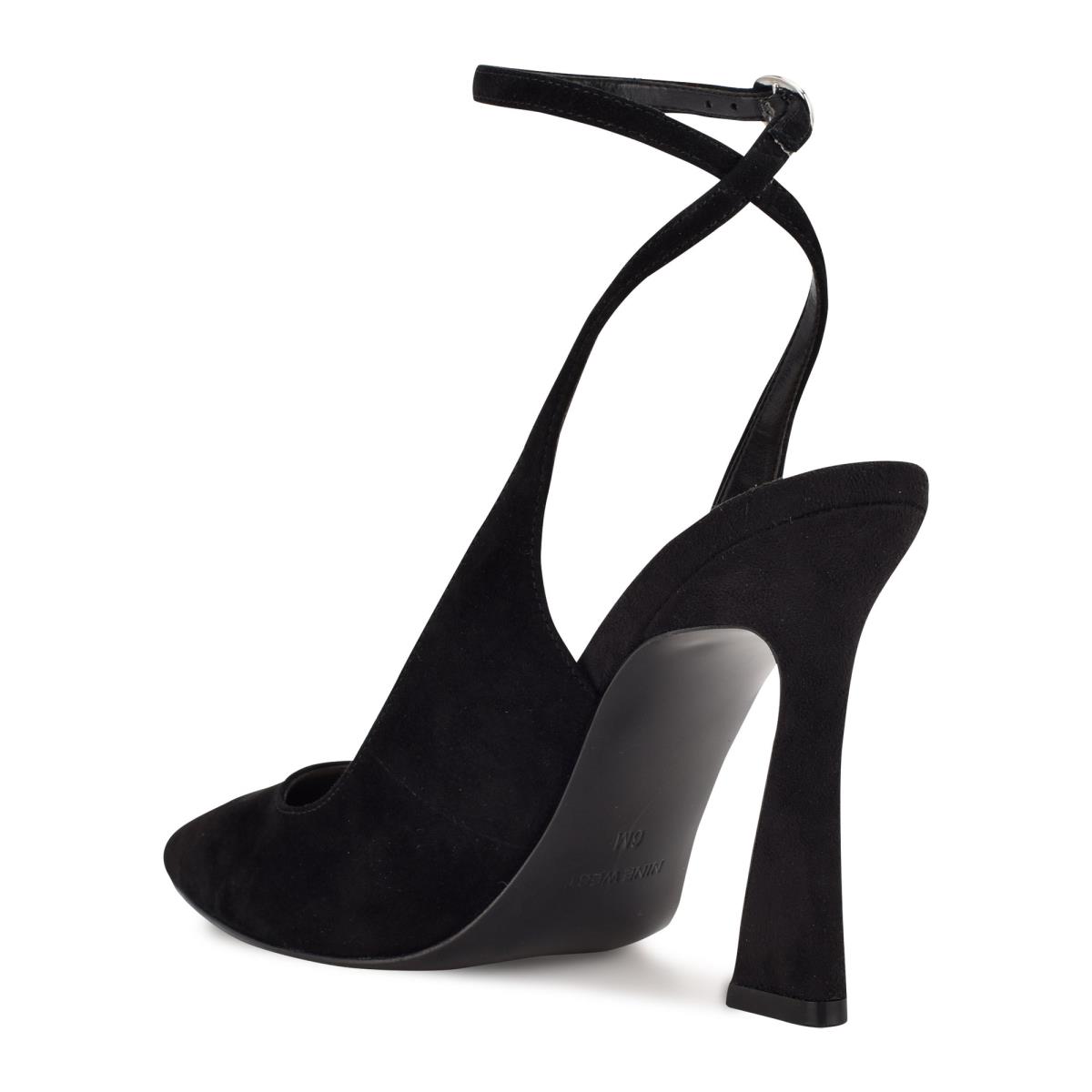 Nine West Tabita Ankle Riemen Kleider Schwarz | 6012LOKSI