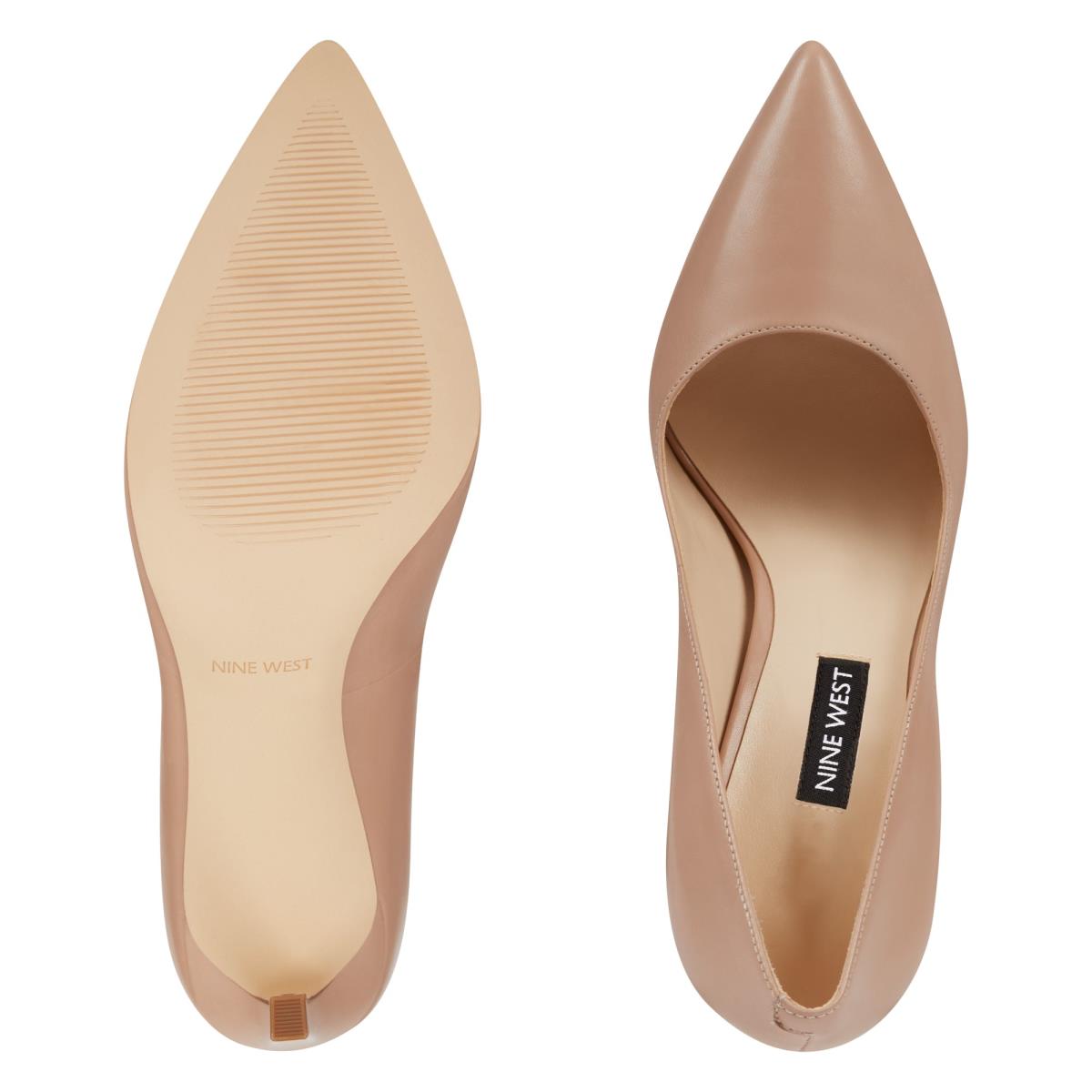 Nine West Tatiana Pointy Kappe Beige | 6859LMNAJ