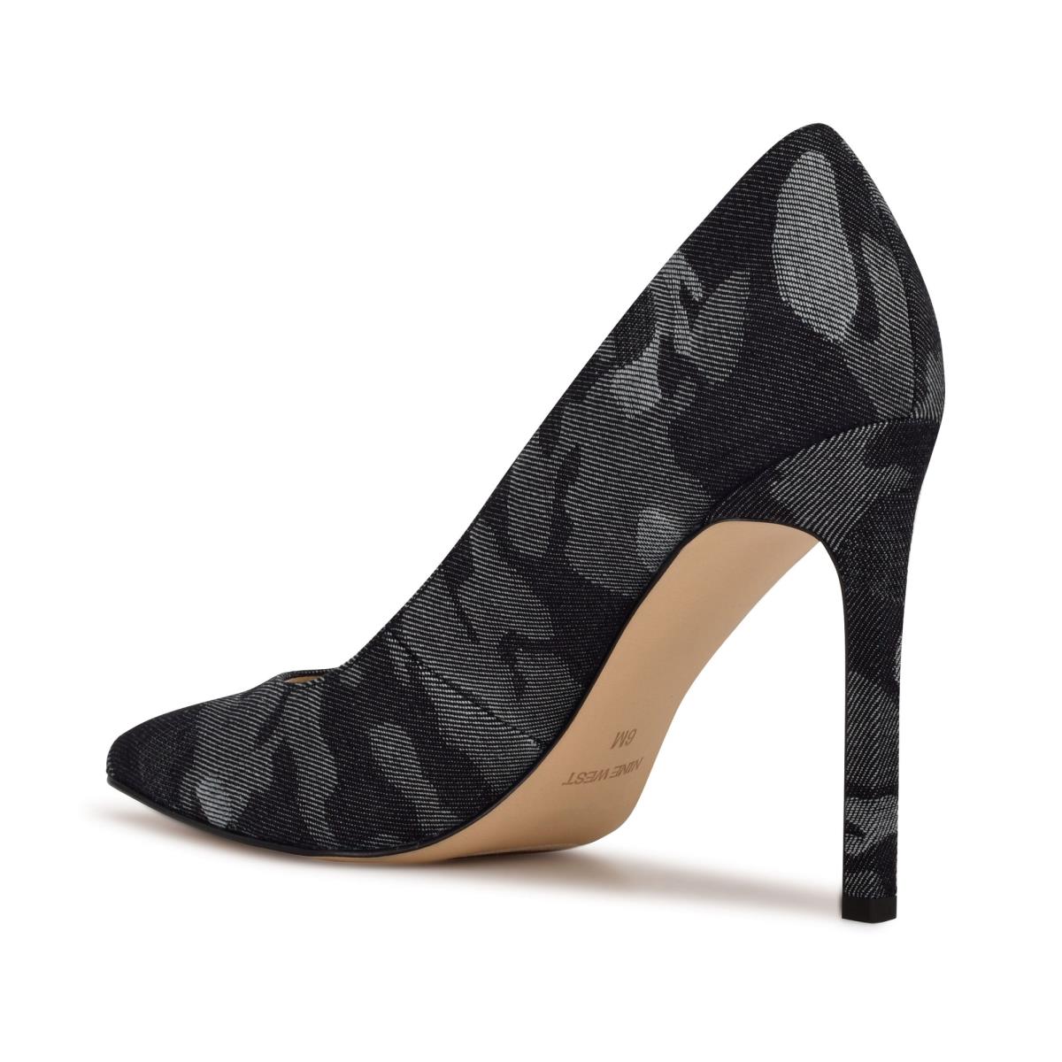 Nine West Tatiana Pointy Kappe Blau Camouflage | 1623QBWMJ