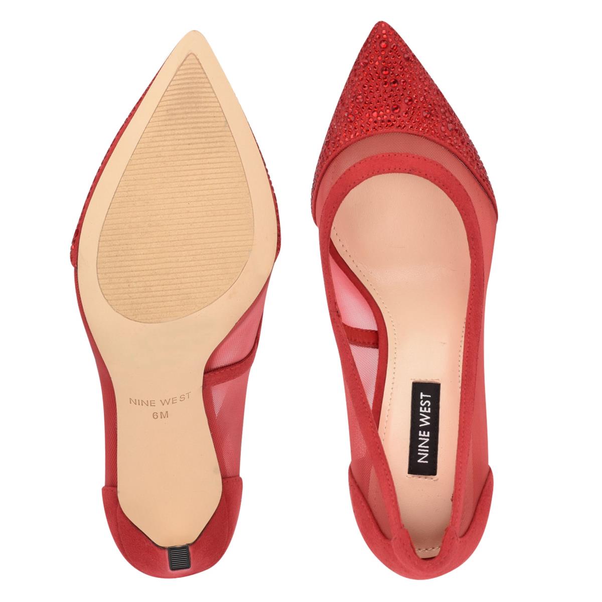 Nine West Tayen Kleider Rot | 2867QUFMA