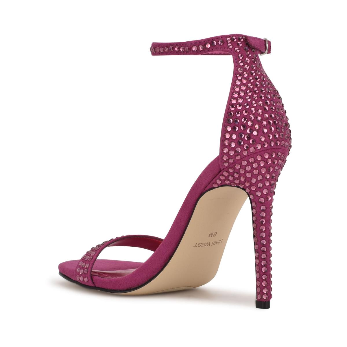 Nine West Toria Ankle Dunkelrosa | 6937ULMCF