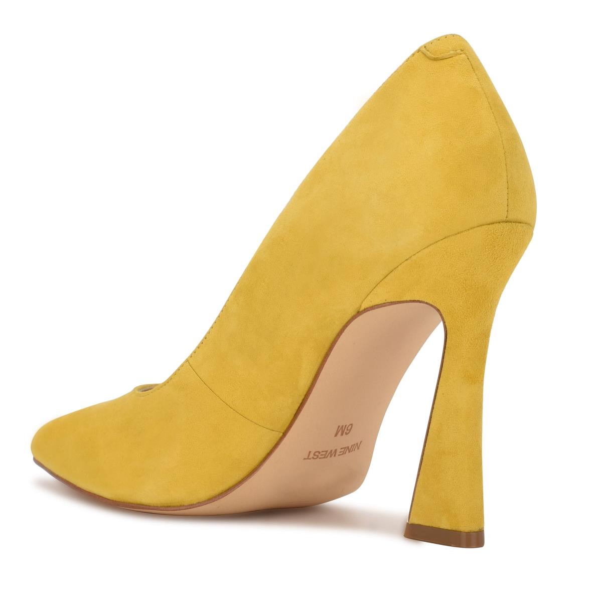 Nine West Trendz Pointy Kappe Gelb | 8547BUXKC