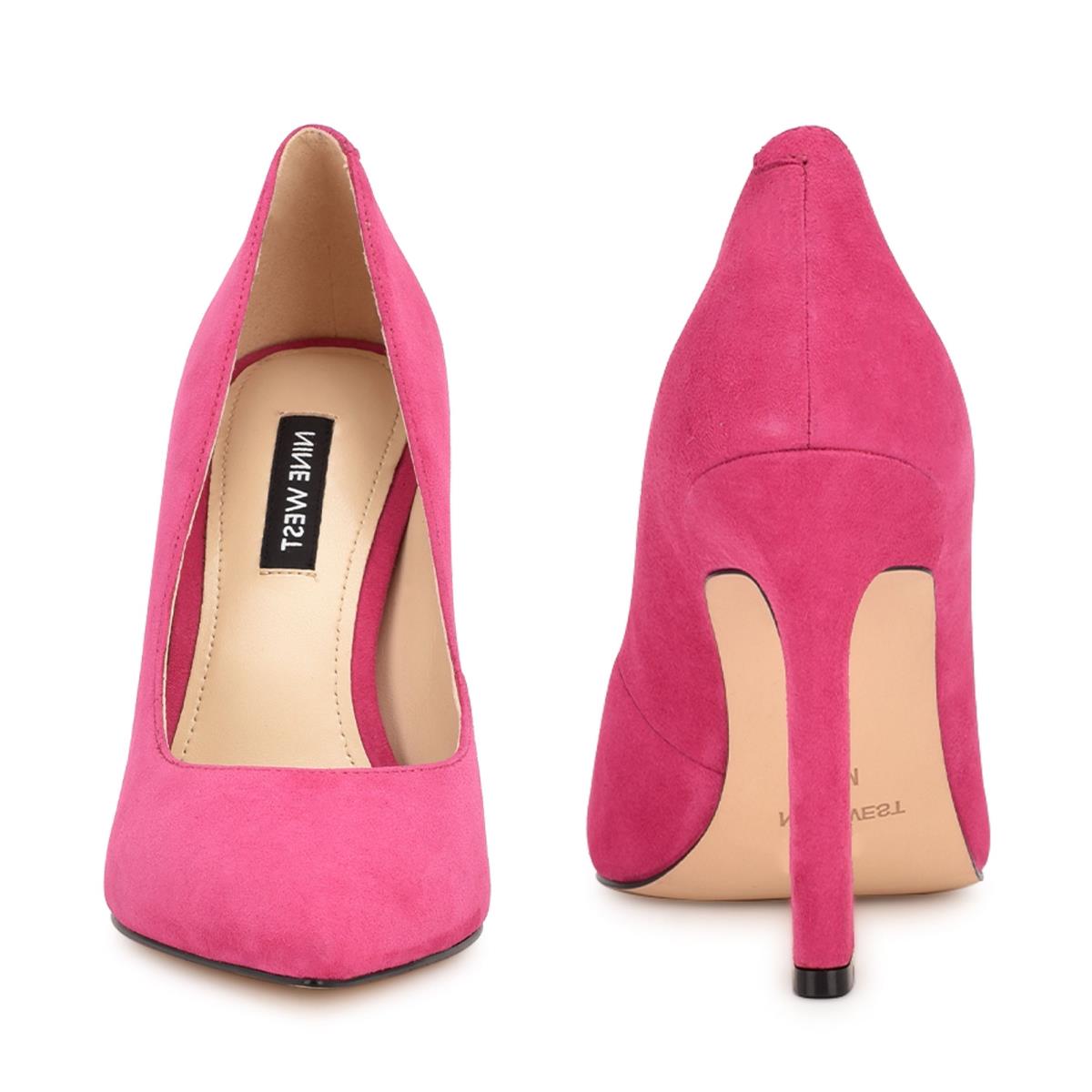 Nine West Trendz Pointy Kappe Rosa | 8051REYFW