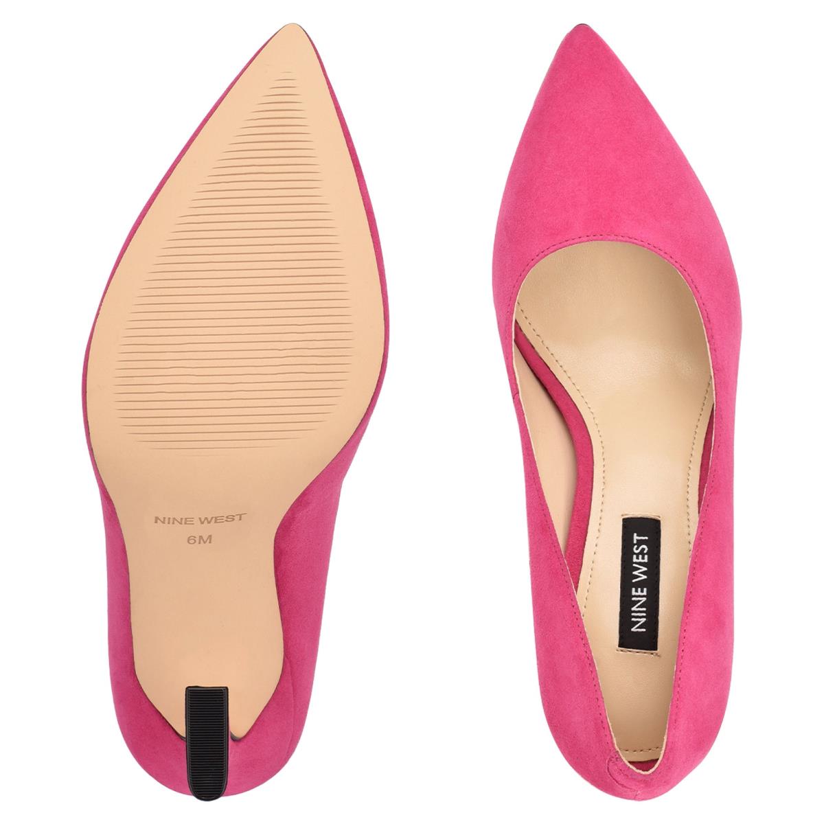 Nine West Trendz Pointy Kappe Rosa | 8051REYFW