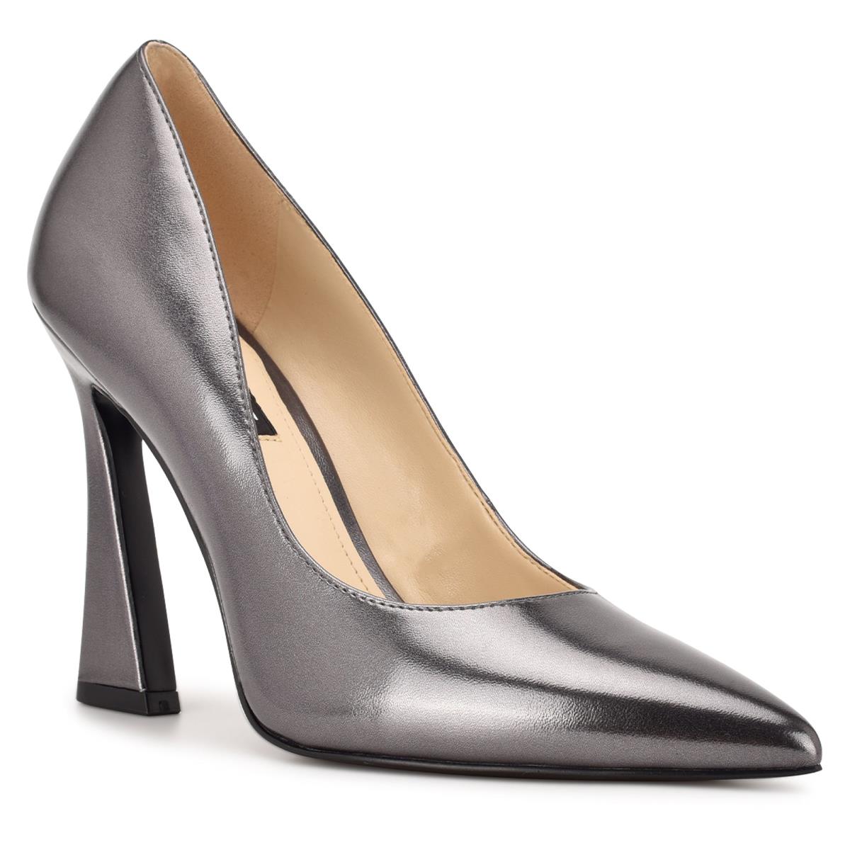 Nine West Trendz Pointy Kappe Silber | 7952DIJQG