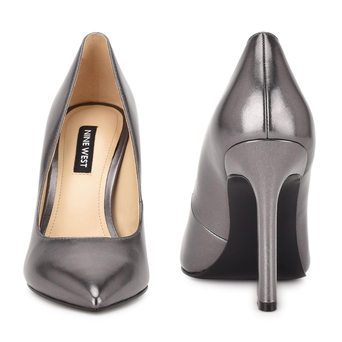 Nine West Trendz Pointy Kappe Silber | 7952DIJQG