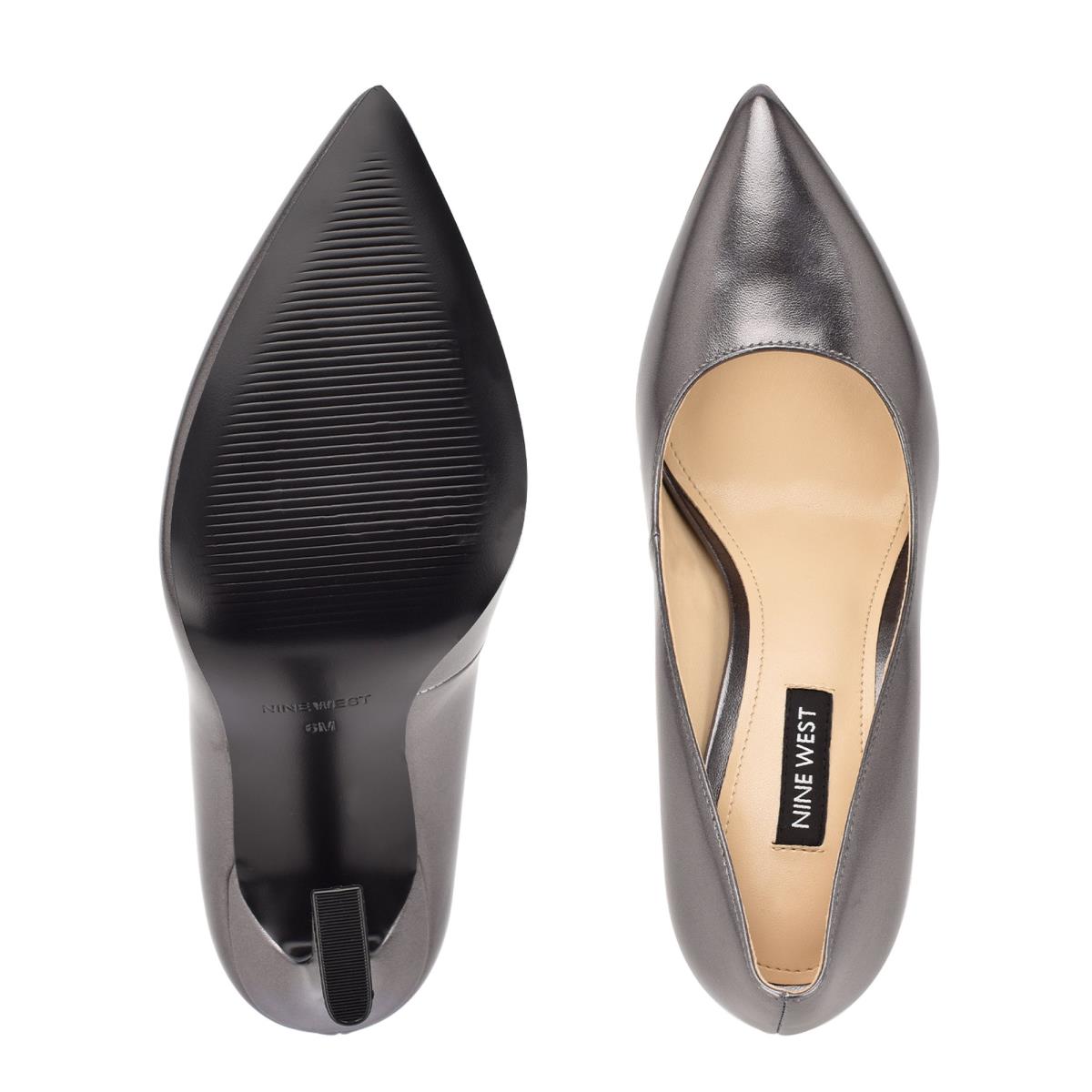 Nine West Trendz Pointy Kappe Silber | 7952DIJQG