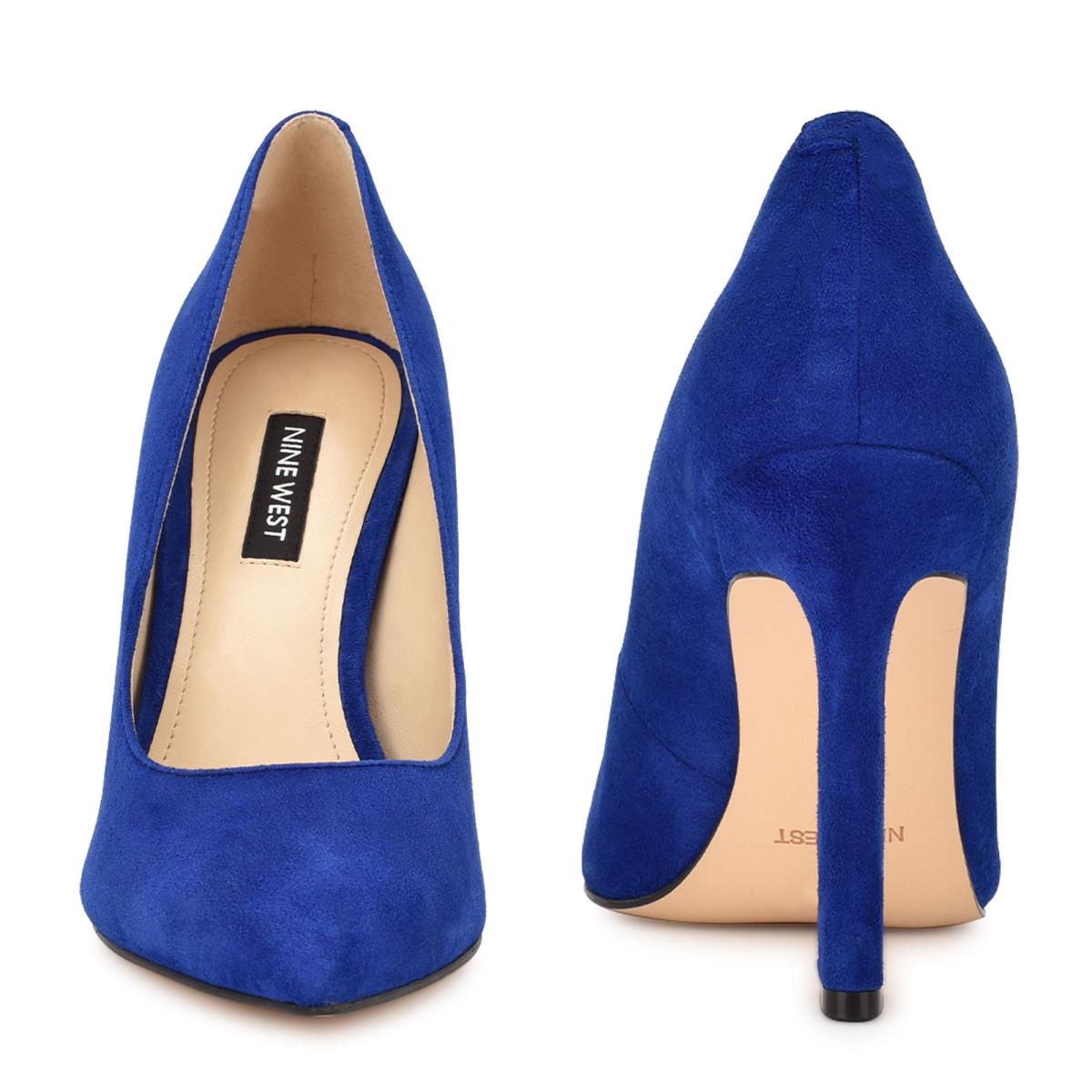 Nine West Trendz Pointy Kappe Tiefesblau | 3269QOIPC