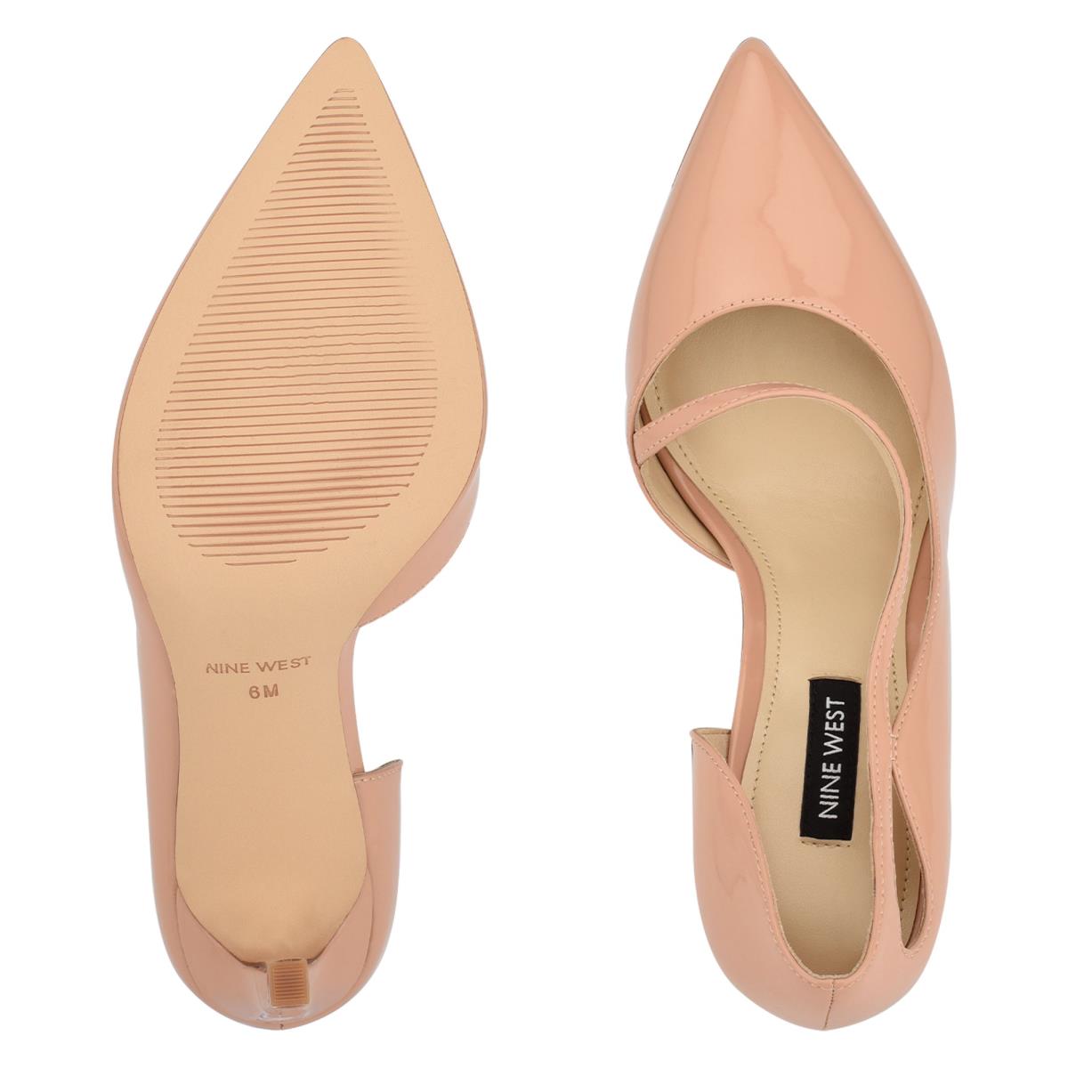 Nine West Twirl Pointy Kappe Beige | 9728RQGAC