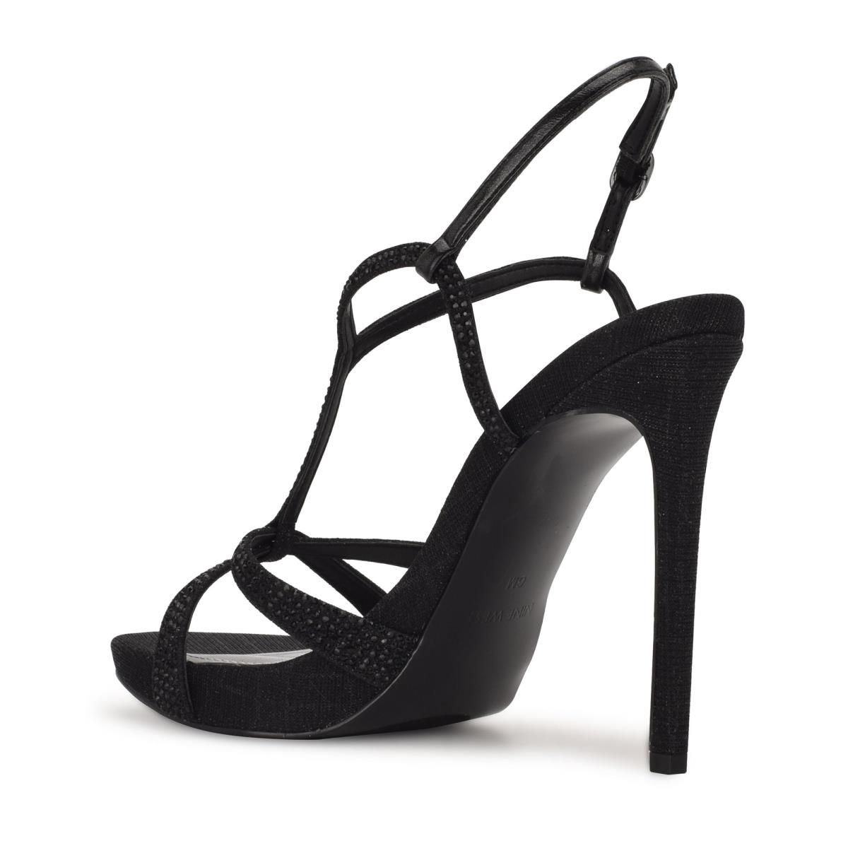 Nine West Ulliy Absatz Schwarz | 0859KVJNU