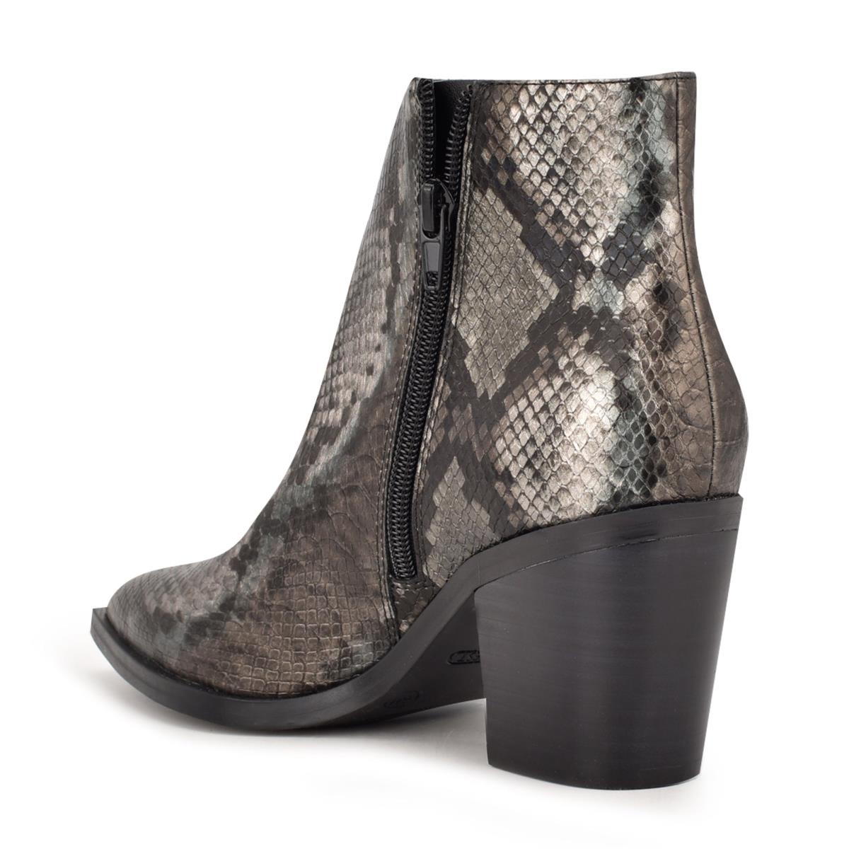 Nine West Wearit Block Heel Schlangenoptik | 0953RNEWS