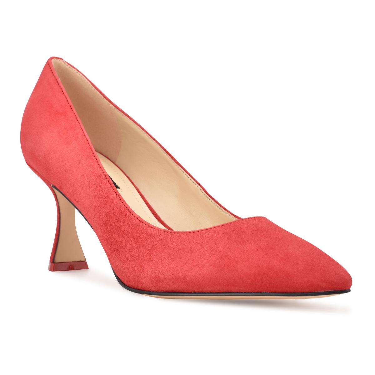 Nine West Workin Pointy Kappe Rot | 5093WZVUS