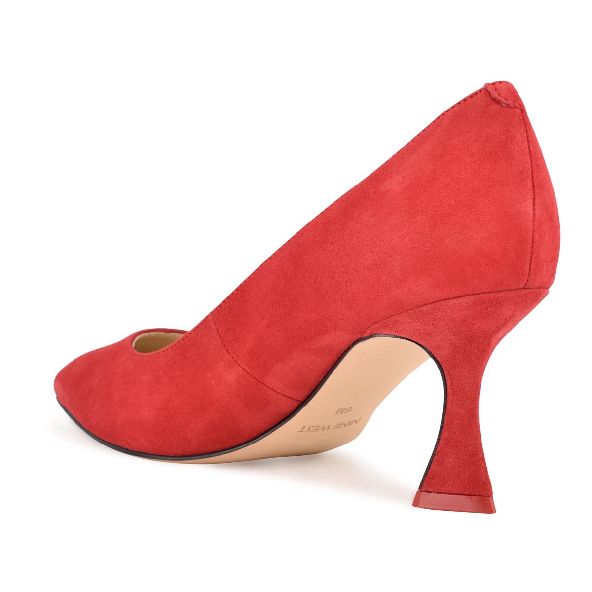 Nine West Workin Pointy Kappe Rot | 5093WZVUS