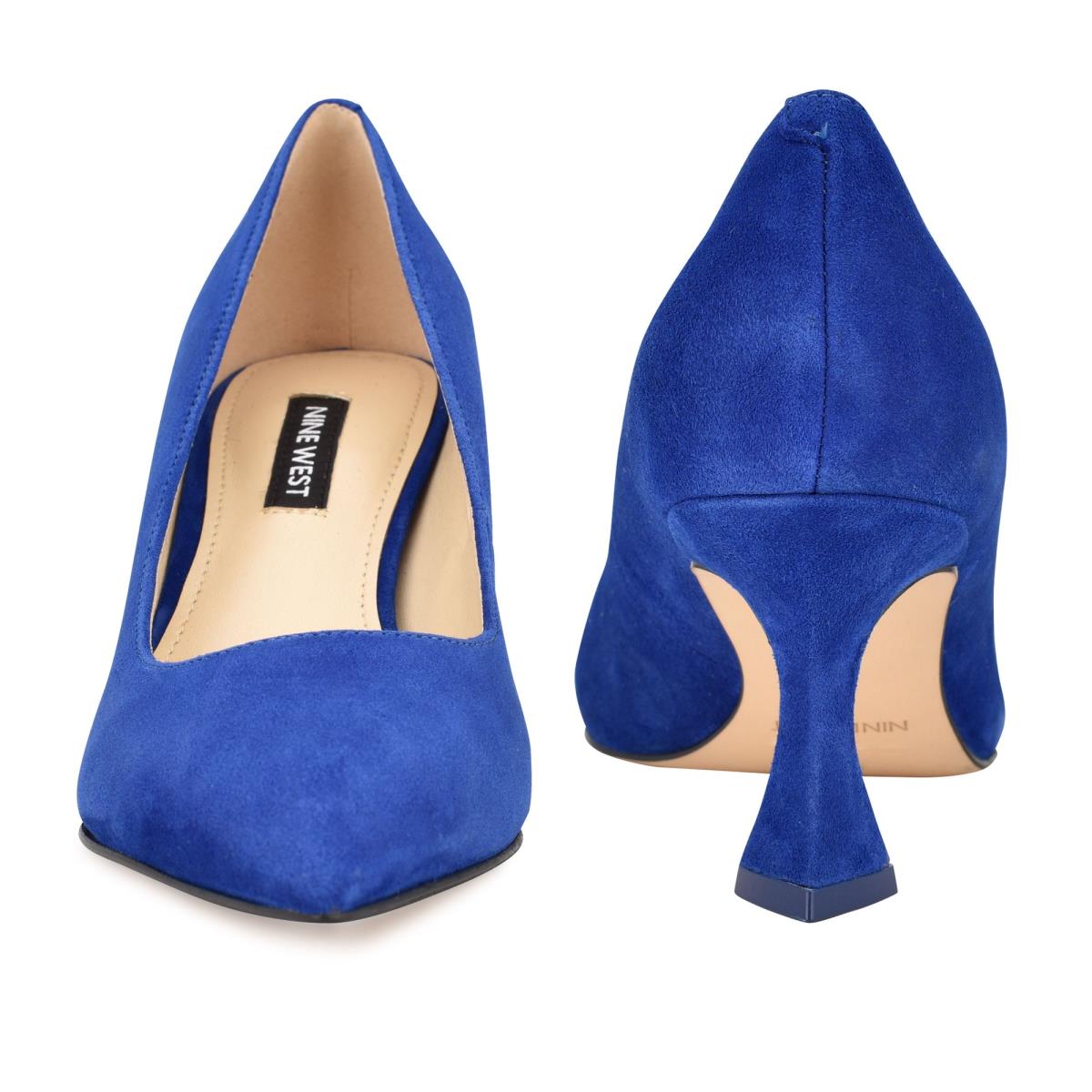 Nine West Workin Pointy Kappe Tiefesblau | 9021XHUWB