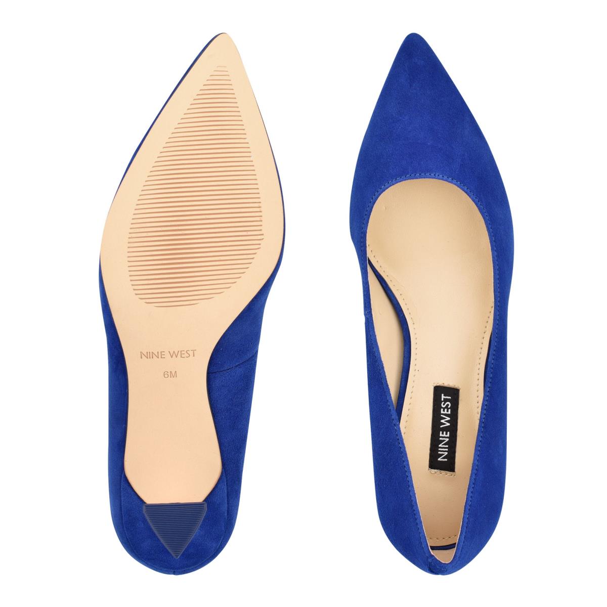 Nine West Workin Pointy Kappe Tiefesblau | 9021XHUWB